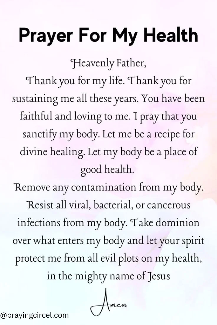 35+ Powerful Prayers for Good Health and Healing