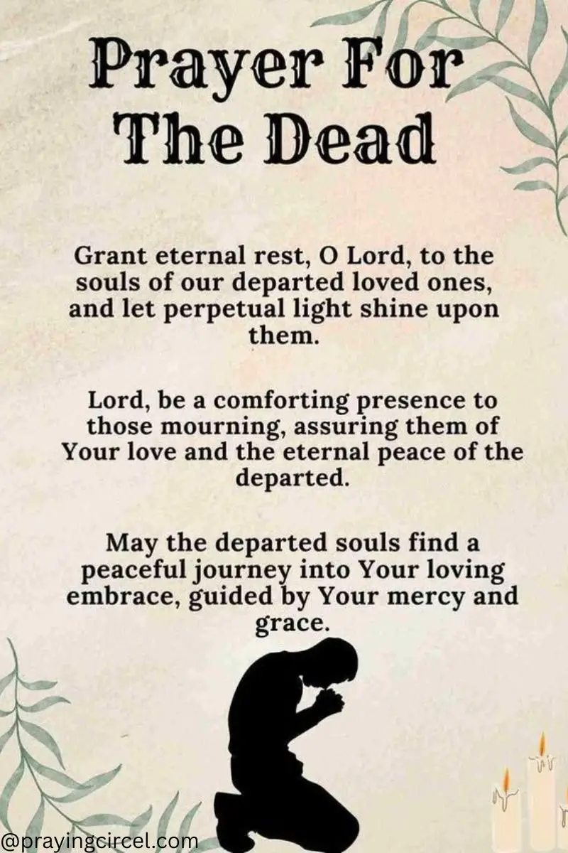 28+ Powerful Catholic Prayers for the Dead: Prayers for Souls of the Faithful Departed