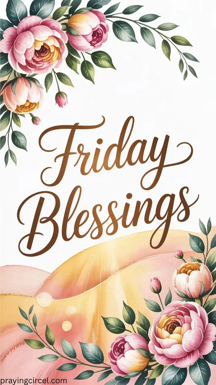 Friday Blessings: Powerful Prayers, Heartfelt Wishes, and Spiritual Messages for a Peaceful Life