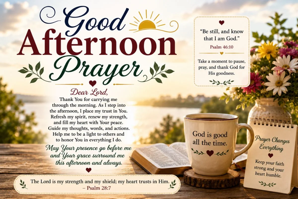 Good Afternoon Prayer