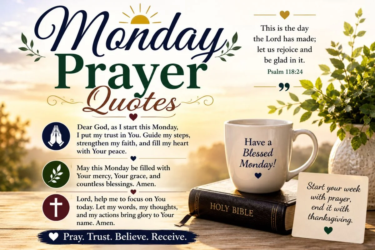 Monday Prayer Quotes