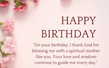 Birthday Prayer Message